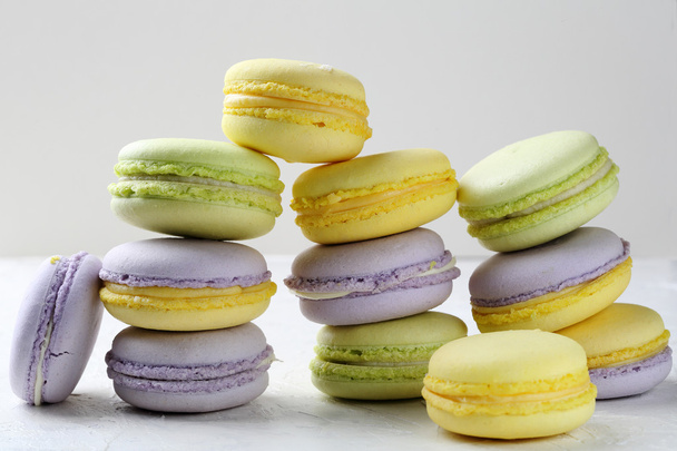 different types of macaroons - Foto, afbeelding
