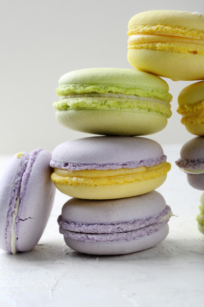different types of colour macaroons - Fotoğraf, Görsel