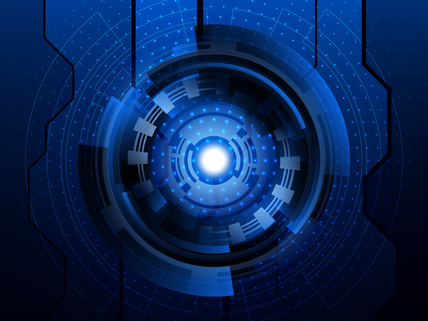 Astratto blu futuristico sfondo tecnologia digitale. Illustrazione vettoriale
 - Vettoriali, immagini