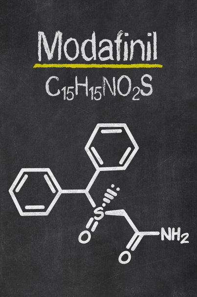 Дошці з хімічною формулою Modafinil - Фото, зображення