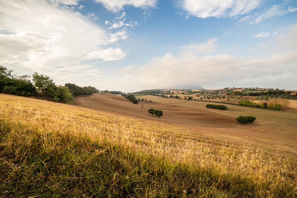 İtalyan kırsal kesimde günbatımı - Fotoğraf, Görsel