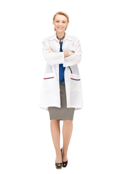 Attractive female doctor - Fotó, kép