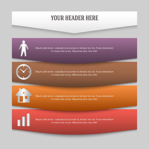 design elem oldal füzetszerű stílusban infographics03 - Vektor, kép