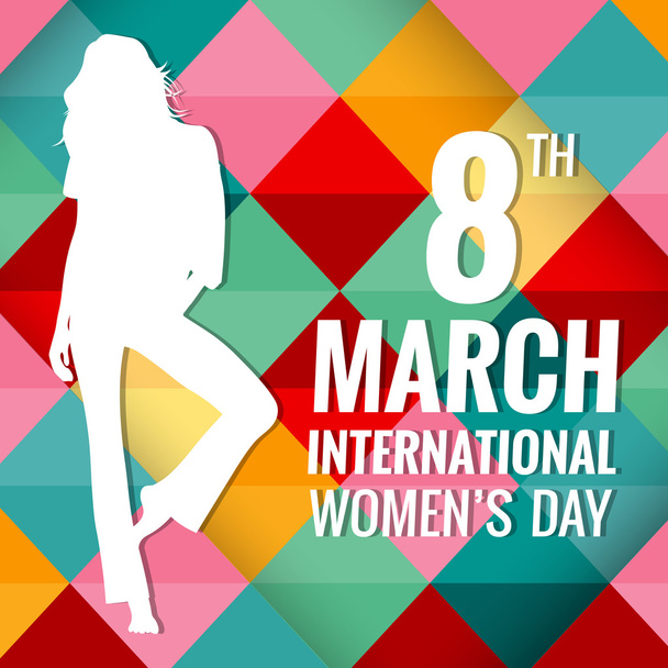 Mezinárodní den žen - Vektor, obrázek