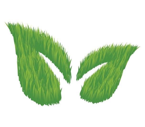 Екологічно чисті листя ілюстрації
 - Вектор, зображення