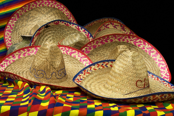 Mexicaanse feestmutsen - Foto, afbeelding
