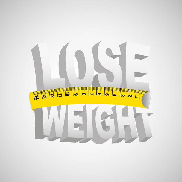 Gewichtsverlust - Vektor, Bild