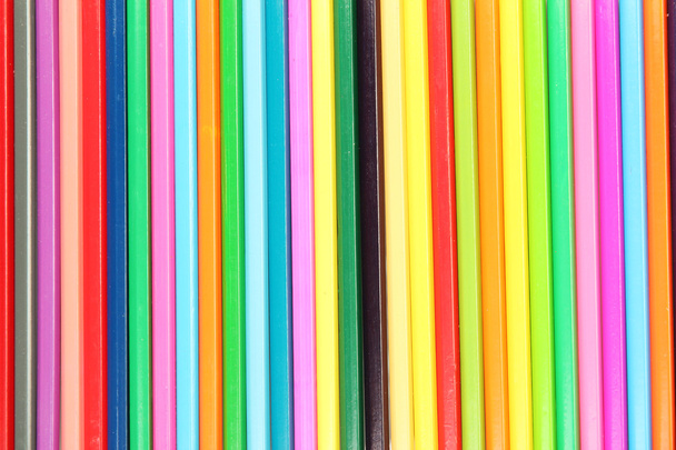 Color pencils isolated on white - Фото, зображення