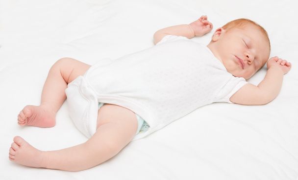 Sleeping Newborn Baby - Foto, afbeelding