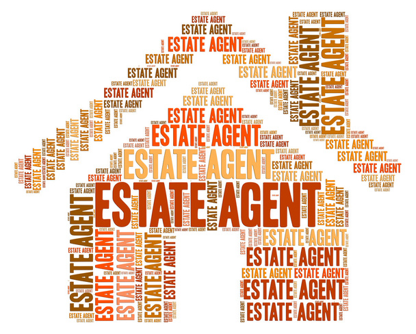 Estate Agent Means Realtors Houses And Residential  - Photo, Image