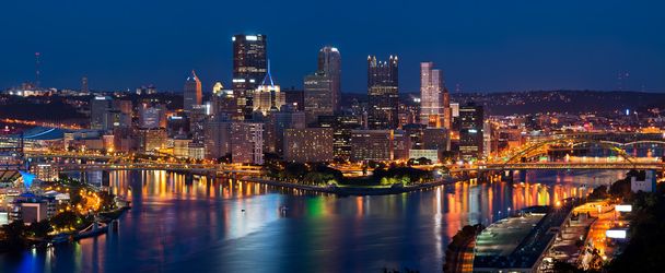 Panorama do horizonte de Pittsburgh
. - Foto, Imagem