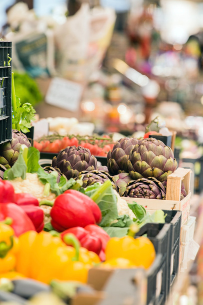 vegetable market in the Italy - Zdjęcie, obraz