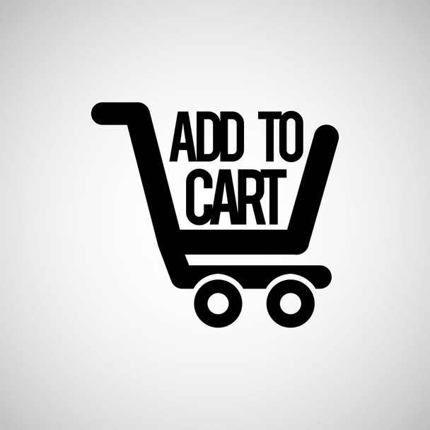 cart shopping  design - Vector, Image