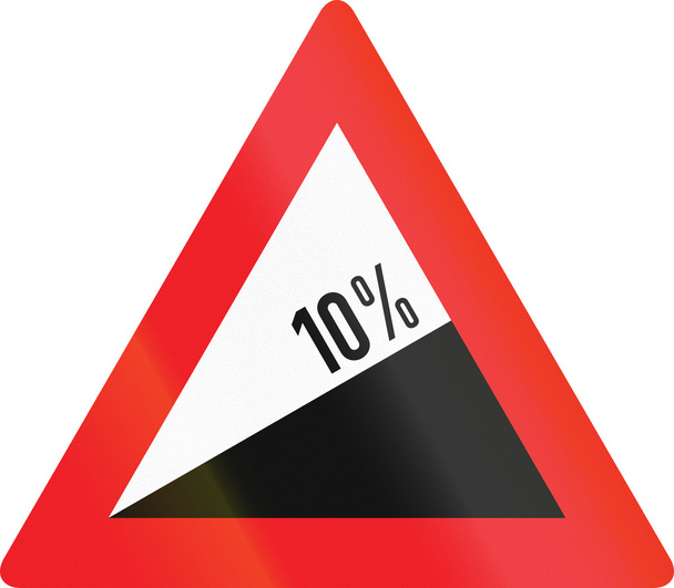 Наклон 10% в Австрии
 - Фото, изображение