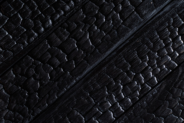 black wood background - Фото, изображение