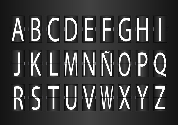 Marqueur avec les lettres A-Z
 - Vecteur, image