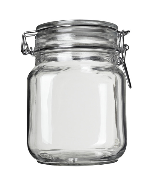 Frasco de vidro prato de cozinha
 - Foto, Imagem
