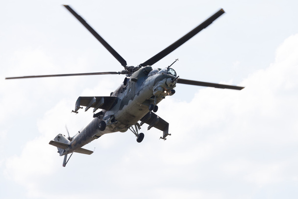 Czech Mil Mi - 24 Hind attack helicopter  - Fotografie, Obrázek