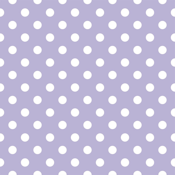 Lunares sobre fondo violeta claro patrón vectorial retro sin costuras
 - Vector, Imagen
