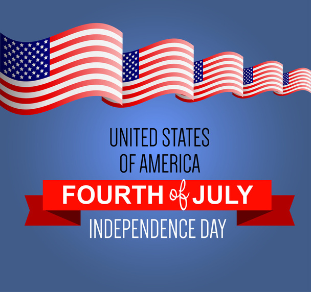 Fourth of July - Vector, Image