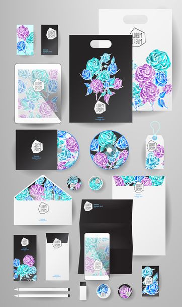 Abstract  business set. Corporate identity templates - ベクター画像