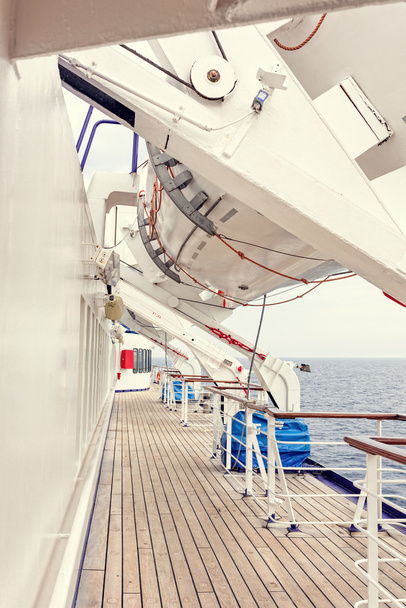 View from deck of ship - Φωτογραφία, εικόνα