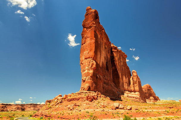 Monument sur le parc national des Arches, Utah
  - Photo, image