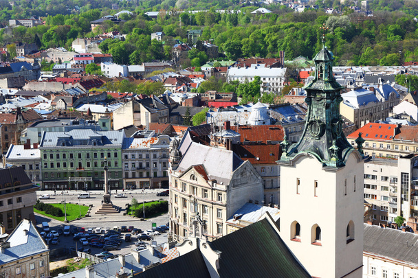 Urban landscape of Lviv - Φωτογραφία, εικόνα