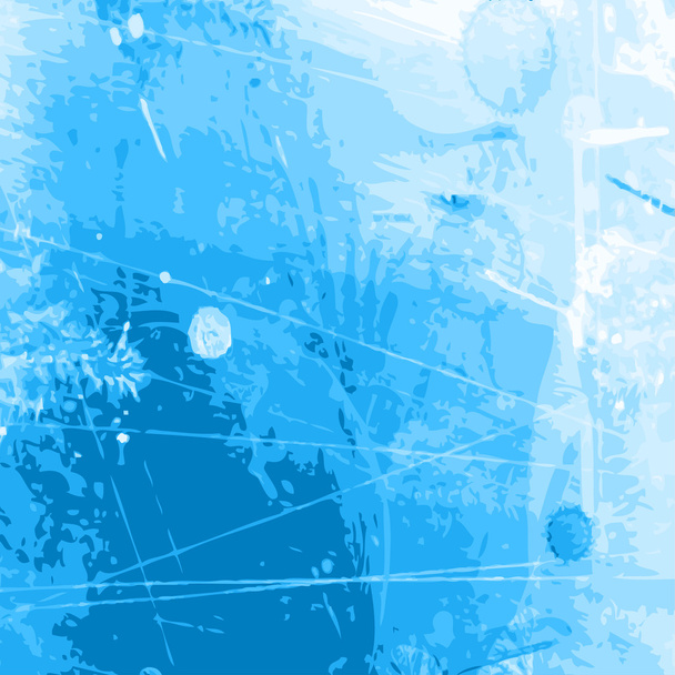 Absztrakt kék akvarell háttér grunge. Vektoros illusztráció - Vektor, kép