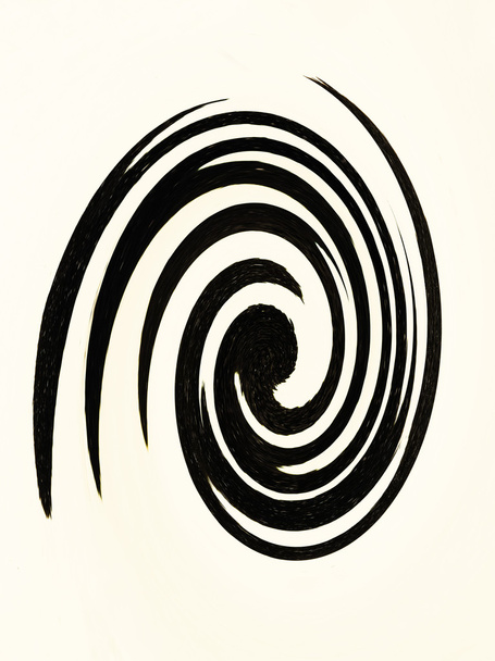 espiral en blanco y negro
 - Foto, imagen
