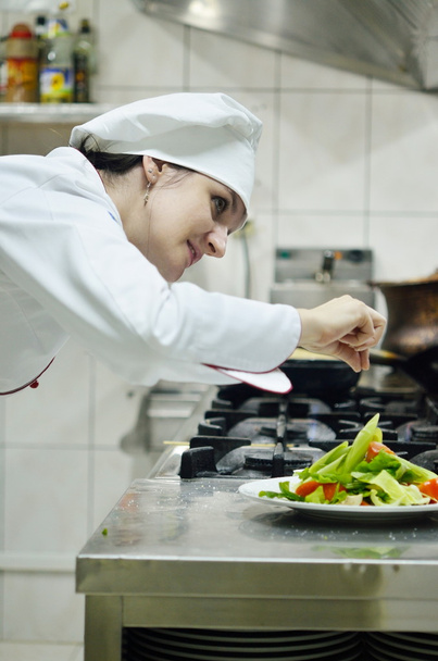 Chef preparing meal - Fotó, kép