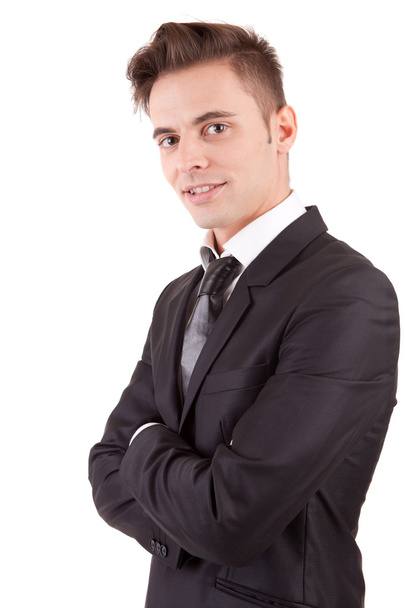 Young business man posing - Photo, image