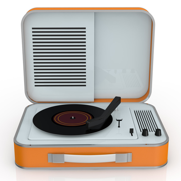 Vintage record player - Zdjęcie, obraz