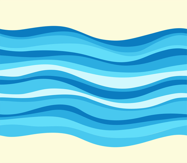 Seamless wave patterns - Vector, Image