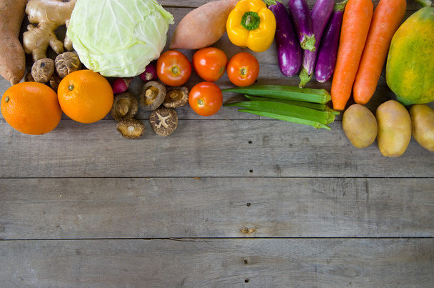 zdravé organické potraviny - Fotografie, Obrázek