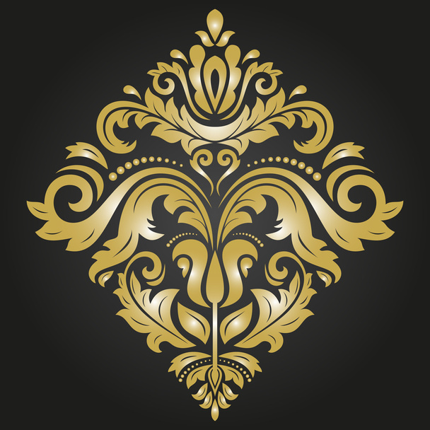 Elegant Vector Ornament in the Style of Barogue - Vector, Image