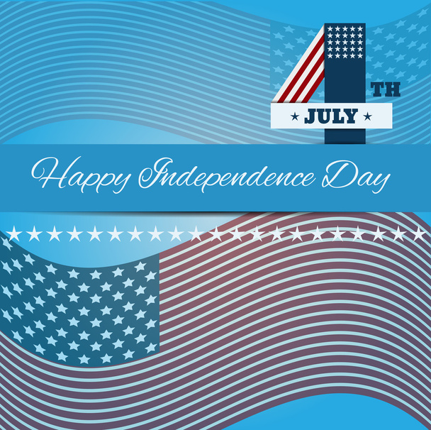 Background Independence day card july 4 vector eps 10 - Vector, Image
