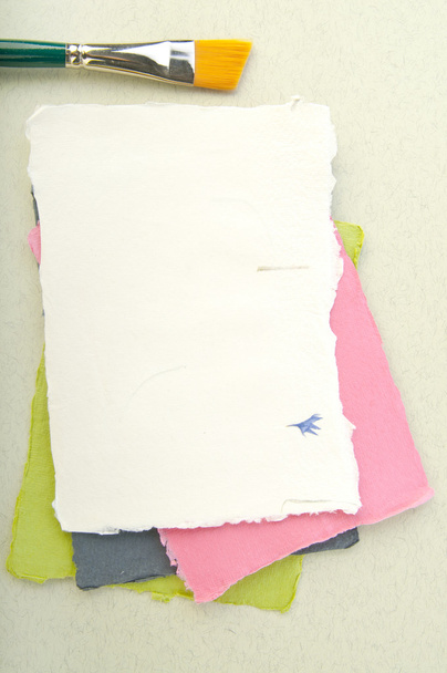 Elementos de papel para tarjetas o chatarra
 - Foto, imagen