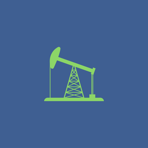 Icono de plataforma petrolífera
 - Vector, imagen