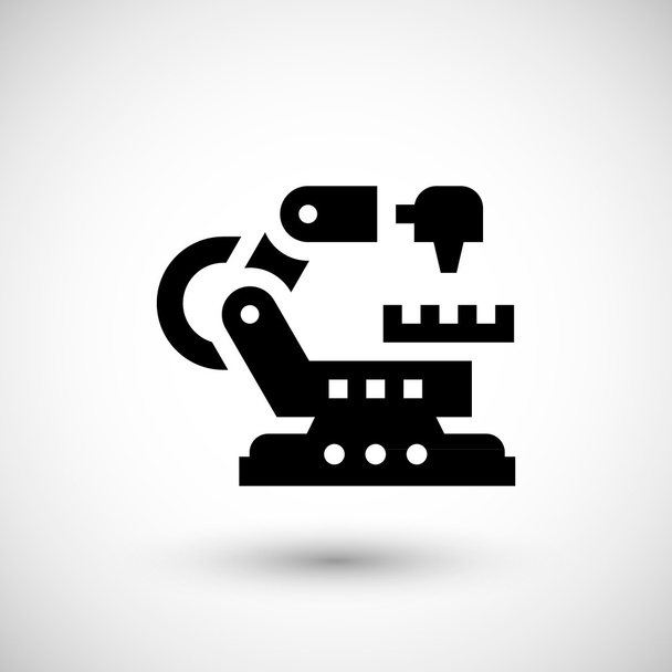Robot machine ikonra - Vektor, kép