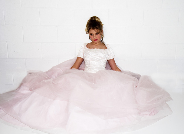 Puffy Pink Dress - Foto, Imagem