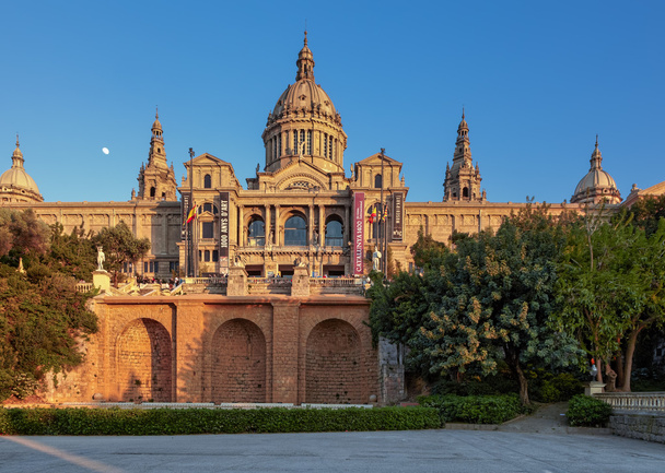 Barcelona'da Ulusal Müzesi - Fotoğraf, Görsel