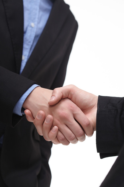 Businessmen successful handshake - Фото, зображення