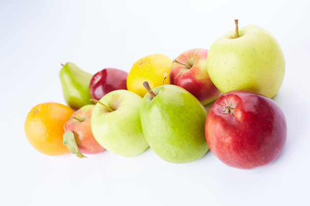 Frutas frescas maduras
 - Foto, imagen