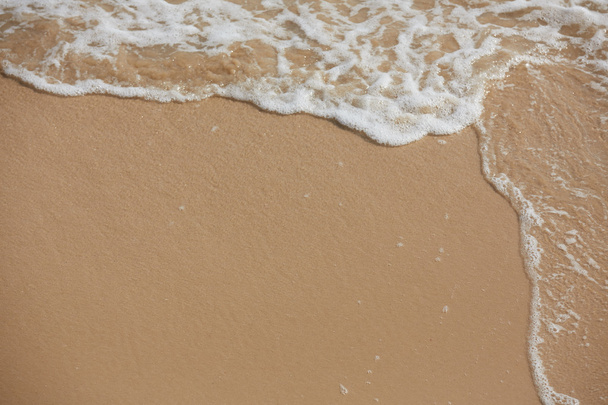 Playa del océano tropical con olas
 - Foto, Imagen