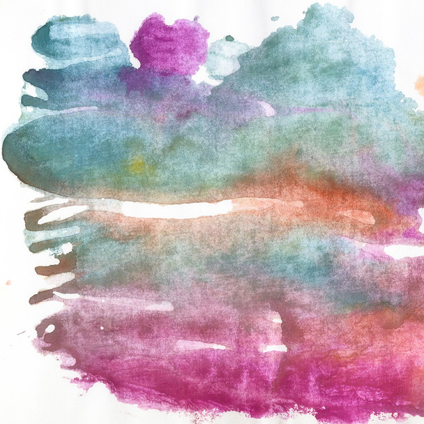 Abstract hand drawn watercolor background. - 写真・画像