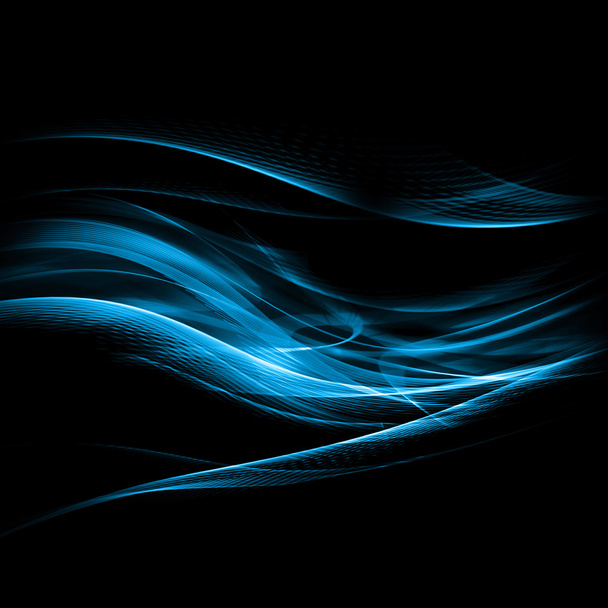 Абстрактный синий фон - Фото, изображение