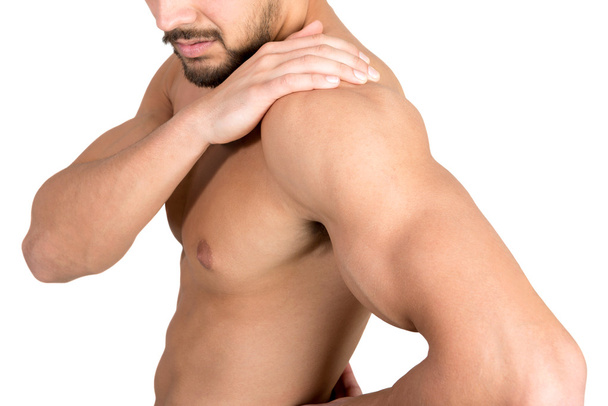 man shoulder pain - Foto, immagini