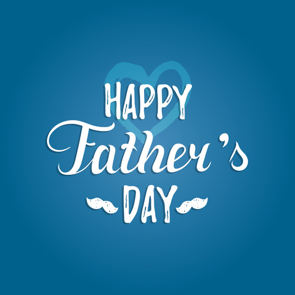 Happy Father's Day logo - Vecteur, image