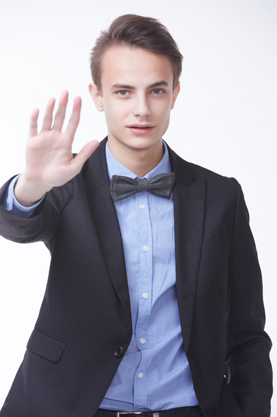 Young confident businessman  - Foto, afbeelding